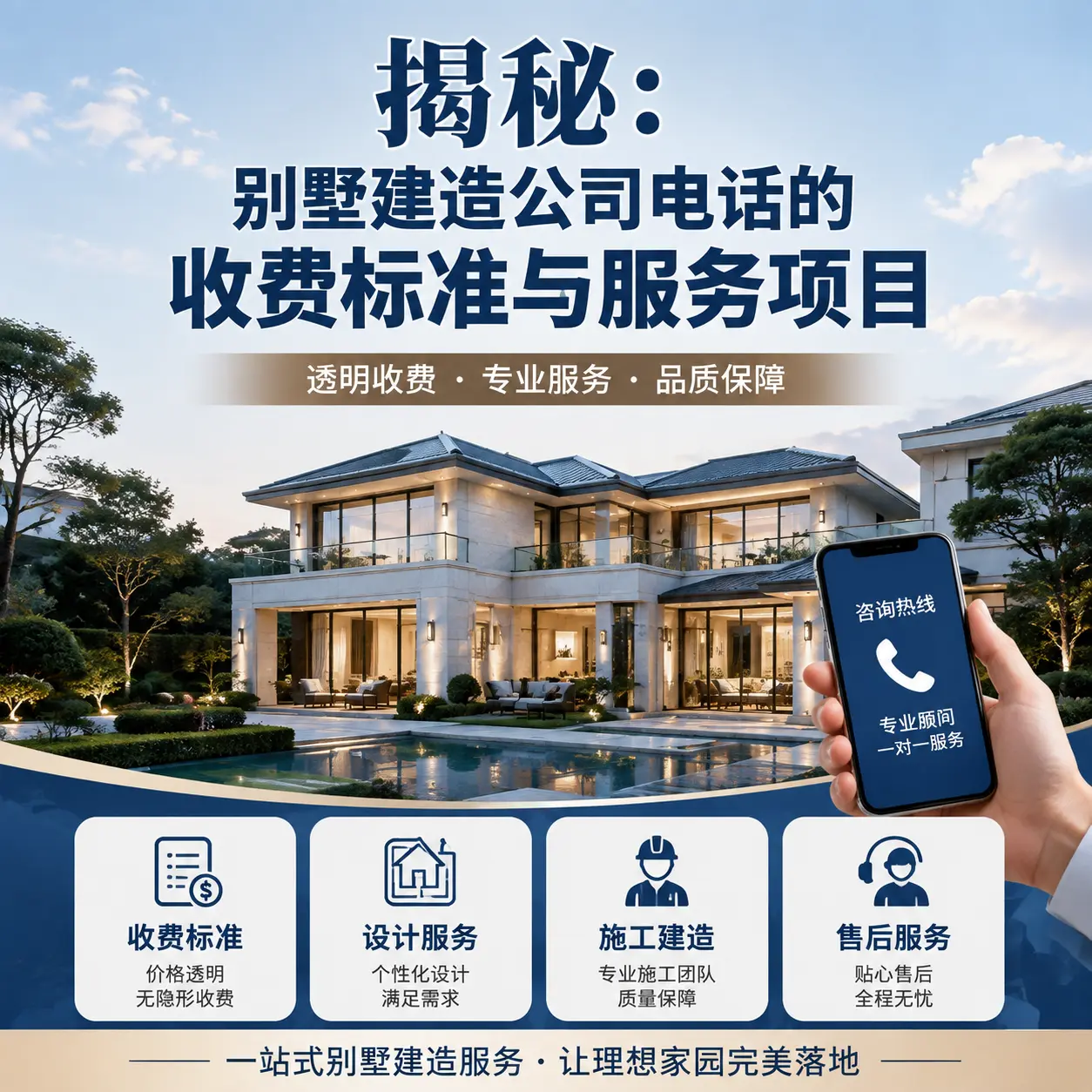 揭秘：六盘水别墅建造公司电话的收费标准与服务项目