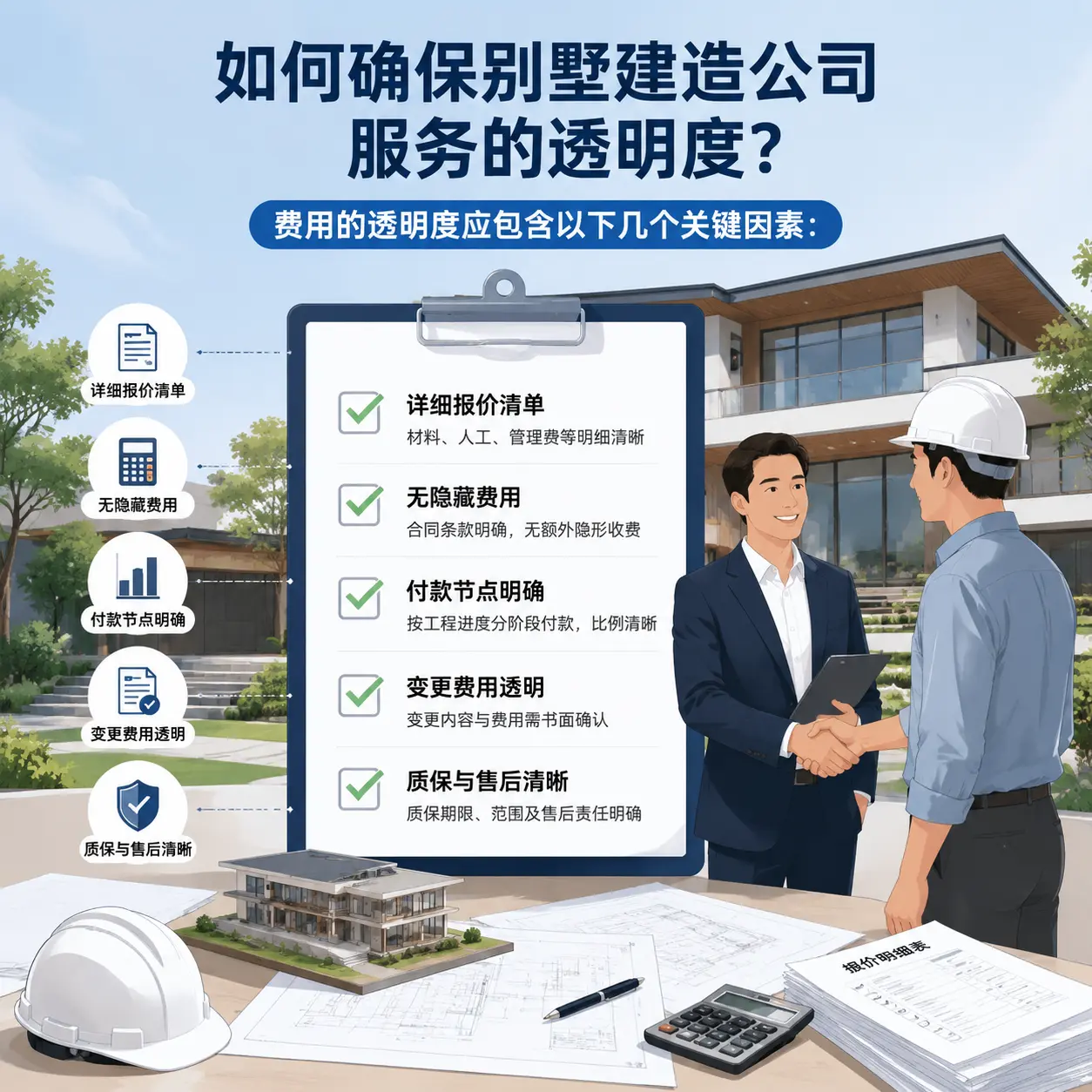 在 六盘水 如何确保别墅建造公司服务的透明度?
