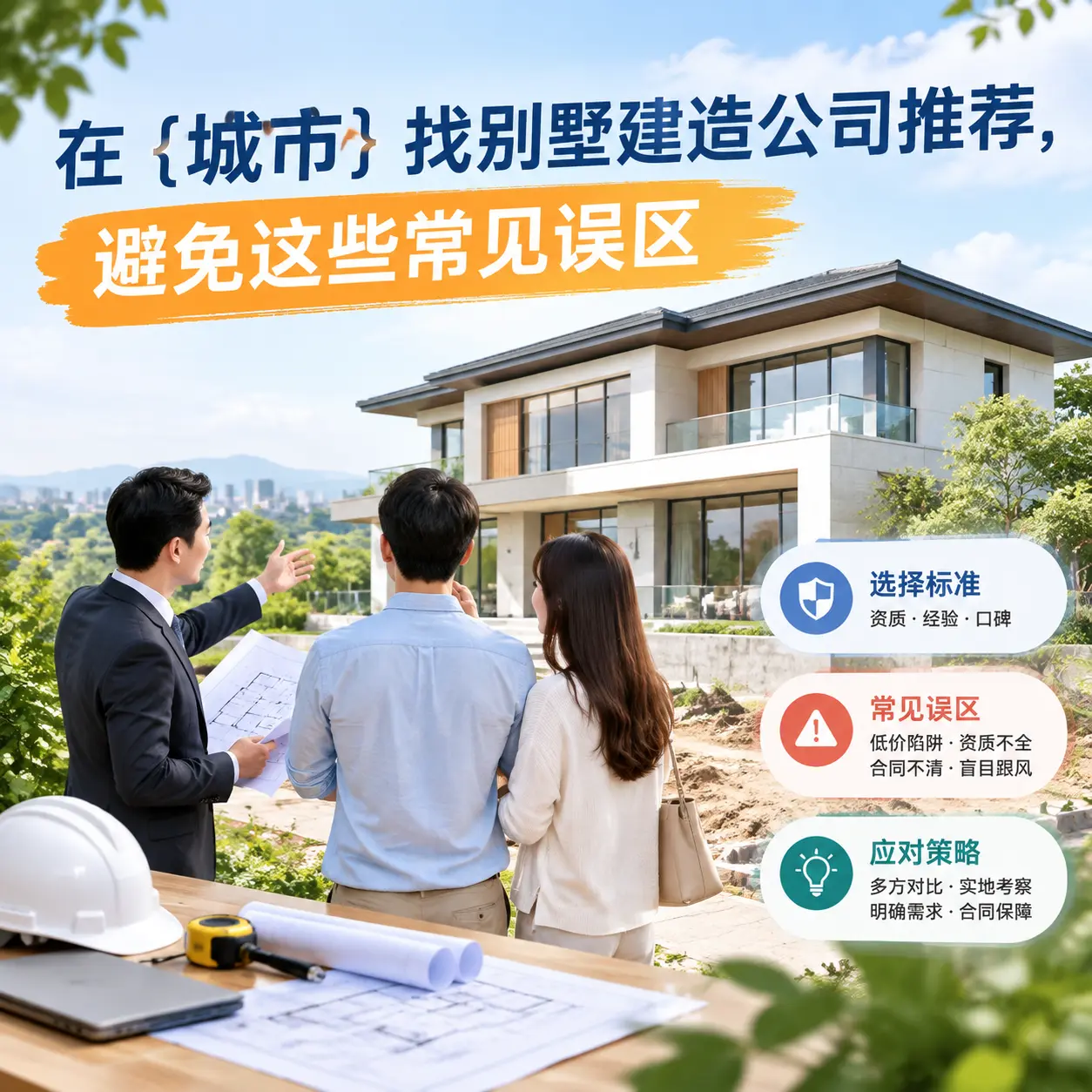 在 六盘水 找别墅建造公司推荐,避免这些常见误区
