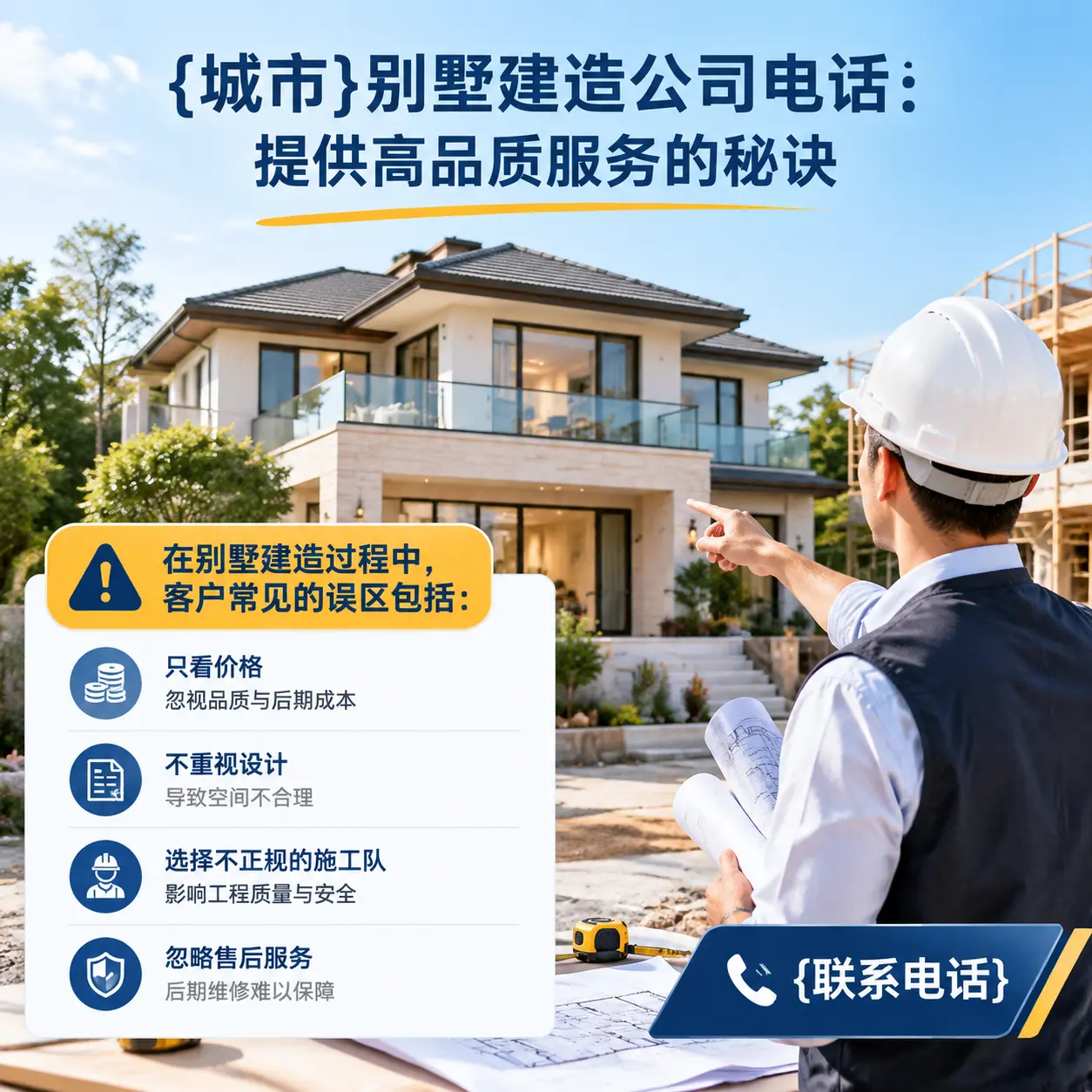 六盘水别墅建造公司电话：提供高品质服务的秘诀