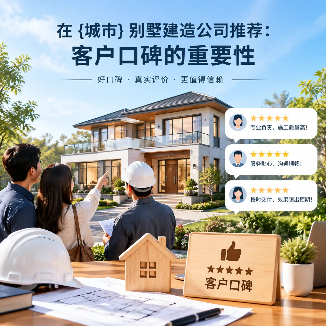 在 六盘水 别墅建造公司推荐：客户口碑的重要性