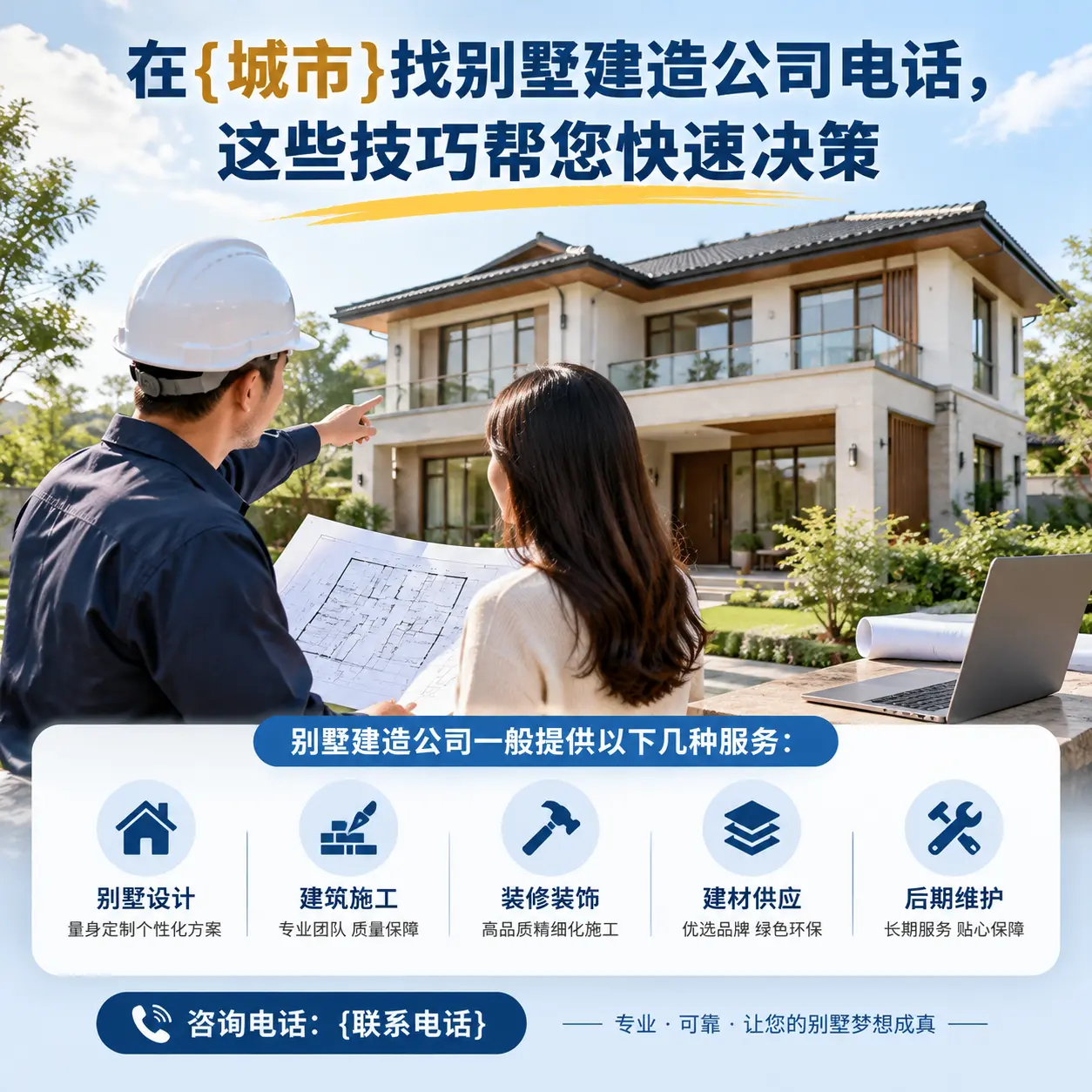 在六盘水找别墅建造公司电话,这些技巧帮您快速决策