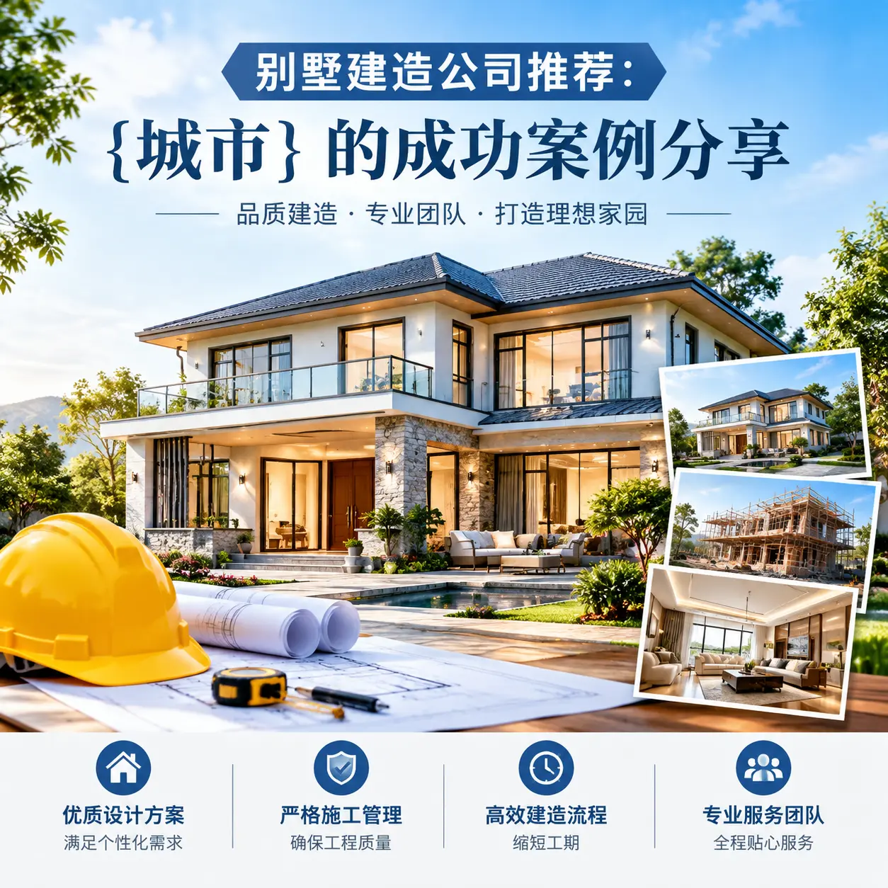 别墅建造公司推荐： 六盘水 的成功案例分享