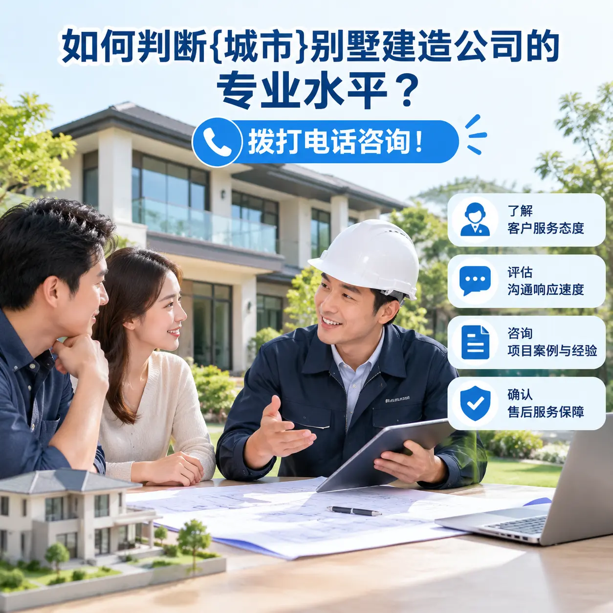 如何判断六盘水别墅建造公司的专业水平？拨打电话咨询！